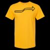 Men's Gold Soft Touch T-Shirt Thumbnail