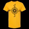 Men's Gold Soft Touch T-Shirt Thumbnail