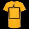 Men's Gold Soft Touch T-Shirt Thumbnail