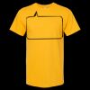 Men's Gold Soft Touch T-Shirt Thumbnail