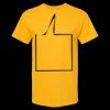Men's Gold Soft Touch T-Shirt Thumbnail