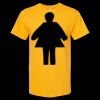 Men's Gold Soft Touch T-Shirt Thumbnail