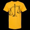 Men's Gold Soft Touch T-Shirt Thumbnail