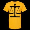 Men's Gold Soft Touch T-Shirt Thumbnail