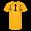 Men's Gold Soft Touch T-Shirt Thumbnail