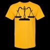 Men's Gold Soft Touch T-Shirt Thumbnail