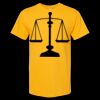 Men's Gold Soft Touch T-Shirt Thumbnail