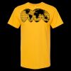 Men's Gold Soft Touch T-Shirt Thumbnail