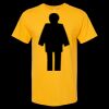 Men's Gold Soft Touch T-Shirt Thumbnail
