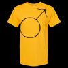 Men's Gold Soft Touch T-Shirt Thumbnail