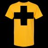 Men's Gold Soft Touch T-Shirt Thumbnail
