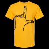 Men's Gold Soft Touch T-Shirt Thumbnail