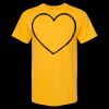 Men's Gold Soft Touch T-Shirt Thumbnail