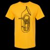 Men's Gold Soft Touch T-Shirt Thumbnail