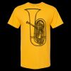 Men's Gold Soft Touch T-Shirt Thumbnail