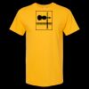 Men's Gold Soft Touch T-Shirt Thumbnail
