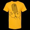 Men's Gold Soft Touch T-Shirt Thumbnail