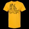 Men's Gold Soft Touch T-Shirt Thumbnail