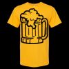 Men's Gold Soft Touch T-Shirt Thumbnail