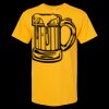 Men's Gold Soft Touch T-Shirt Thumbnail
