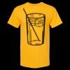 Men's Gold Soft Touch T-Shirt Thumbnail