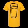 Men's Gold Soft Touch T-Shirt Thumbnail