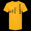 Men's Gold Soft Touch T-Shirt Thumbnail