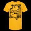 Men's Gold Soft Touch T-Shirt Thumbnail