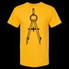 Men's Gold Soft Touch T-Shirt Thumbnail