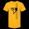 Men's Gold Soft Touch T-Shirt Thumbnail