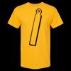 Men's Gold Soft Touch T-Shirt Thumbnail