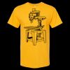 Men's Gold Soft Touch T-Shirt Thumbnail