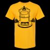 Men's Gold Soft Touch T-Shirt Thumbnail