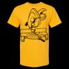 Men's Gold Soft Touch T-Shirt Thumbnail