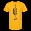 Men's Gold Soft Touch T-Shirt Thumbnail