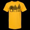 Men's Gold Soft Touch T-Shirt Thumbnail