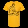 Men's Gold Soft Touch T-Shirt Thumbnail