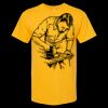 Men's Gold Soft Touch T-Shirt Thumbnail
