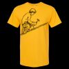 Men's Gold Soft Touch T-Shirt Thumbnail