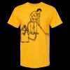 Men's Gold Soft Touch T-Shirt Thumbnail