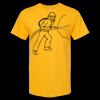 Men's Gold Soft Touch T-Shirt Thumbnail