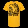 Men's Gold Soft Touch T-Shirt Thumbnail