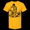 Men's Gold Soft Touch T-Shirt Thumbnail