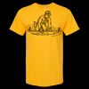 Men's Gold Soft Touch T-Shirt Thumbnail