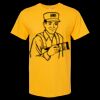 Men's Gold Soft Touch T-Shirt Thumbnail