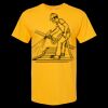Men's Gold Soft Touch T-Shirt Thumbnail