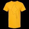 Men's Gold Soft Touch T-Shirt Thumbnail