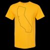 Men's Gold Soft Touch T-Shirt Thumbnail