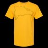 Men's Gold Soft Touch T-Shirt Thumbnail
