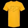 Men's Gold Soft Touch T-Shirt Thumbnail